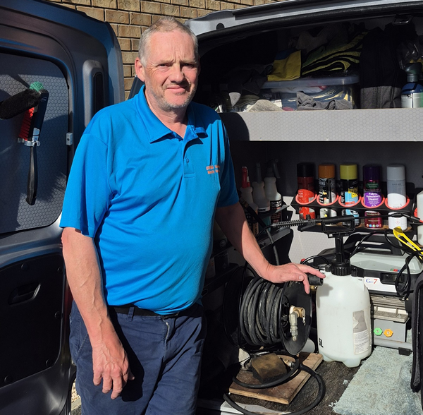 Ian Lomax and the Lomax Valeting Van